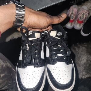 Nike Dunk Low Black and White Sneakers